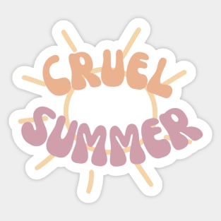 Cruel Summer Sticker